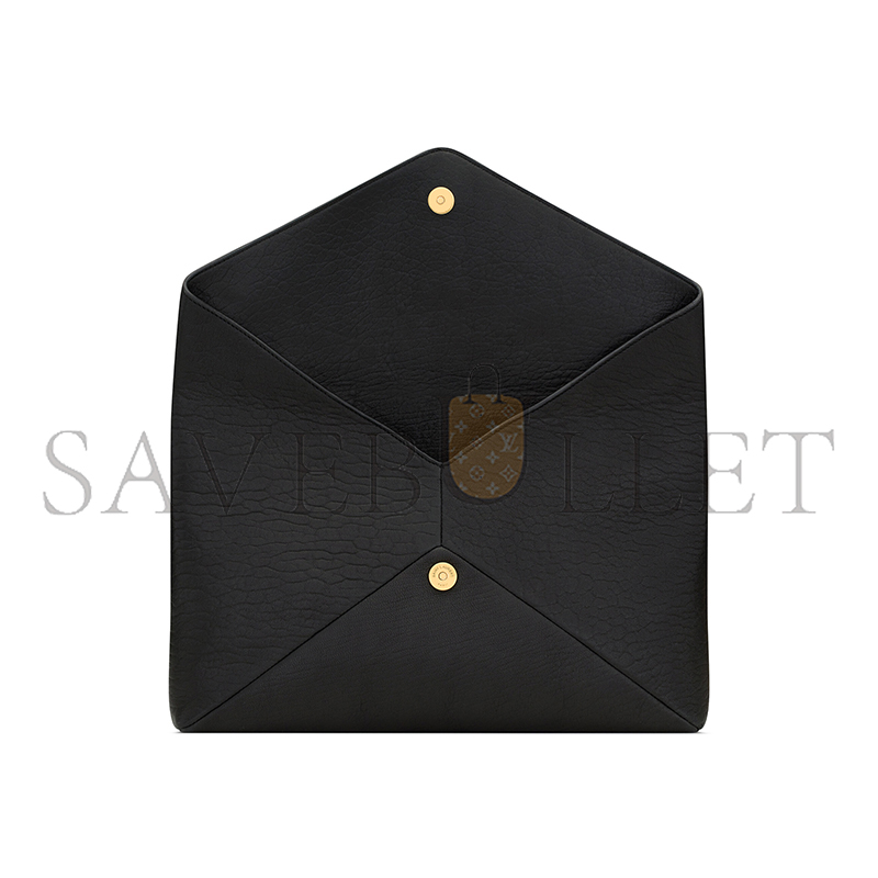 YSL CASSANDRE LARGE ENVELOPE POUCH IN LAMBSKIN 769307AACYT1000 (29.5*18*4.5cm)